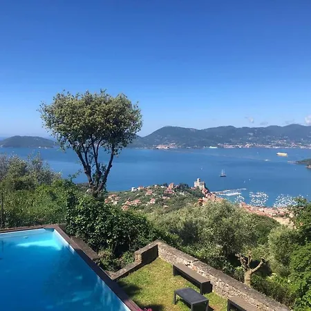 Cinque Terre House With Breakfast, Private Pool, Jacuzzi And Parking Villa Sarzana
